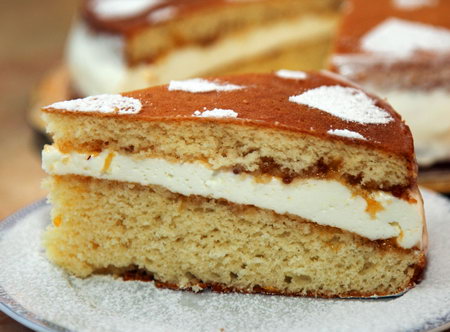 Как сделать вкусный бисквитный торт