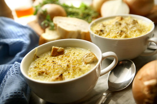 Рецепт приготовления лукового супа