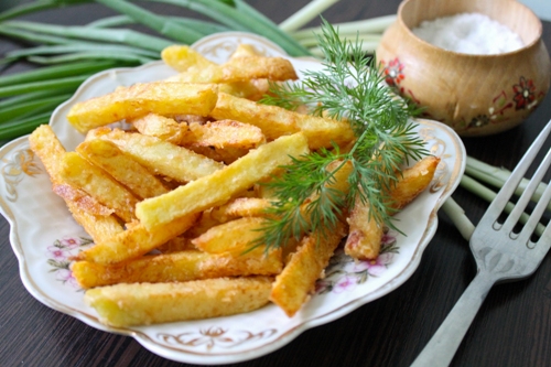 Домашний картофель фри - вкуснее, натуральнее и дешевле, чем в Макдональдсе