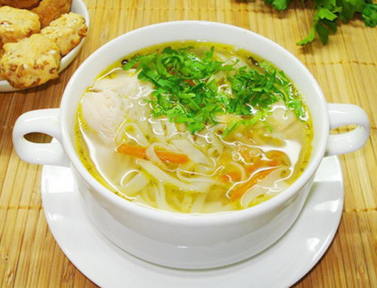 Рецепт приготовления супа с лапшой