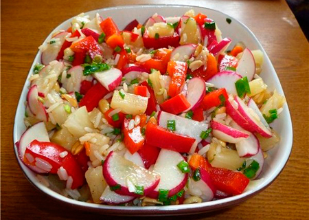Восточный салат - лучшие рецепты