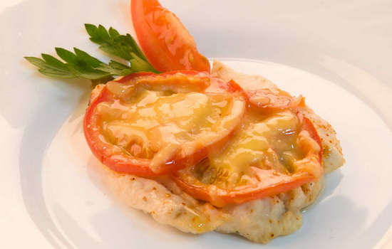 Рецепты куриного филе с помидорами и сыром в духовке