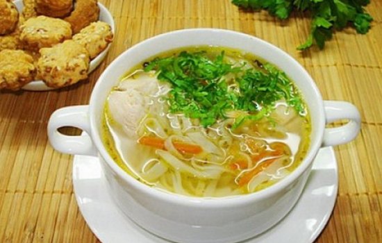 Ароматный суп лапша с курицей: пошагово