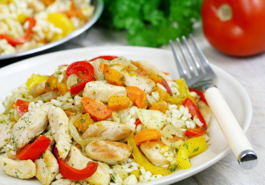 Рис с курицей - лучшие рецепты. Как правильно и вкусно приготовить рис с курицей.