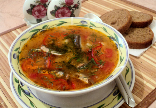 Супы из томатной кильки - проверенные рецепты. Как правильно и вкусно приготовить суп из томатной кильки.