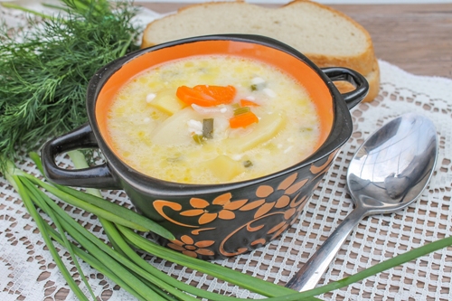 Суп из плавленных сырков - пошаговый рецепт с фото
