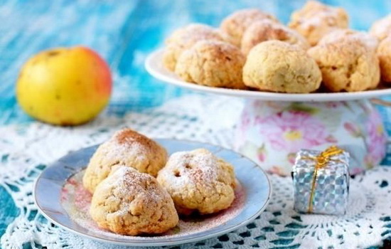 Печенье с яблоками – оригинальная выпечка! Резные рецептуры печенья с яблоками: овсяного, слоеного, творожного, постного