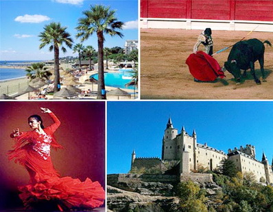 Испания - отдых, достопримечтальности, погода, кухня, туры, фото, карта