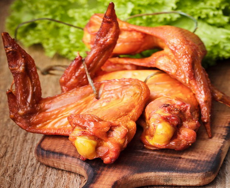 Копченая курица - лучшие рецепты. Как правильно приготовить копченую курицу.
