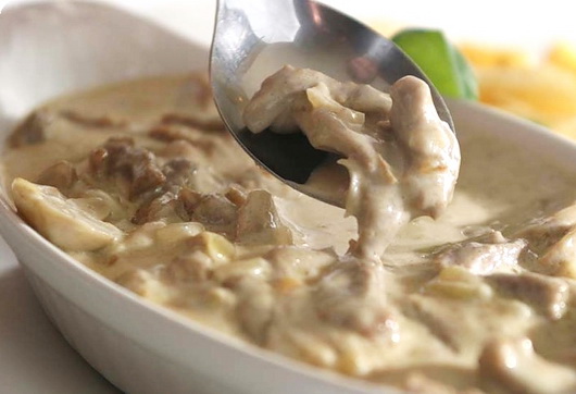 Грибы со сметаной - лучшие рецепты. Как правильно и вкусно приготовить грибы со сметаной.