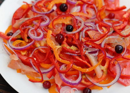Красные салаты - лучшие рецепты. Как правильно и вкусно готовить красные салаты.