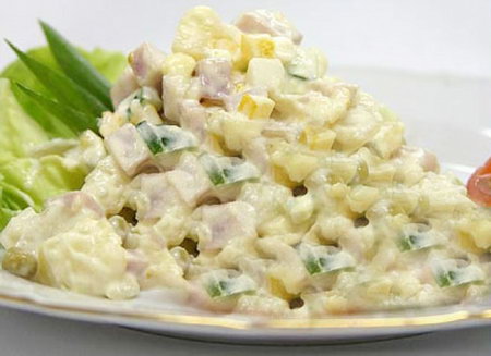 Зимний салат - лучшие рецепты. Как правильно и вкусно приготовить Зимний салат.