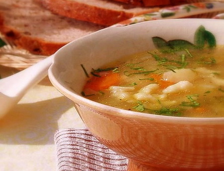 Суп с клецками - лучшие рецепты. Как правильно и вкусно варить суп с клецками.