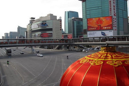 Китайский Новый Год (Праздник весны) опустошил Пекин