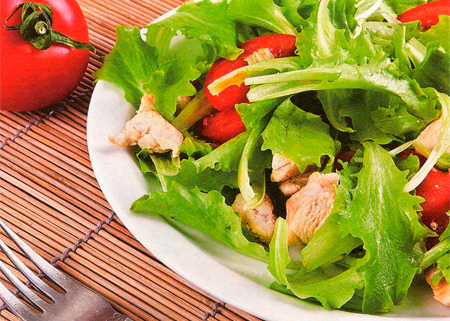 Салат с курицей и помидорами - лучшие рецепты. Как правильно и вкусно приготовить салат с курицей и помидорами.