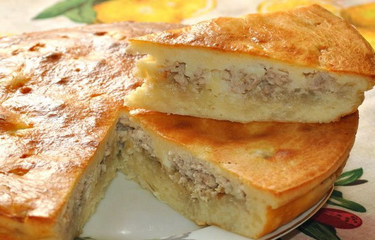 Пирог с мясом и картошкой - лучшие рецепты. Как правильно и вкусно приготовить пироги с мясом и картошкой.