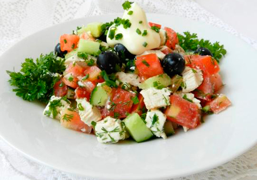 Салат с оливками - подборка лучших рецептов. Как правильно и вкусно приготовить салат с оливками.