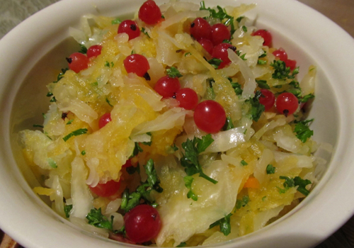 Салат квашеный - пять лучших рецептов. Как правильно и вкусно приготовить салат квашеный.