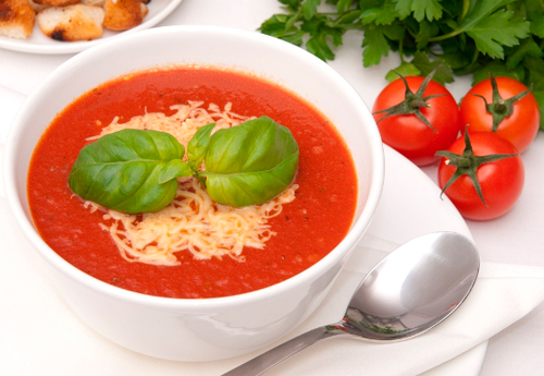 Томатный суп-пюре - проверенные рецепты. Как правильно и вкусно приготовить томатный суп-пюре.