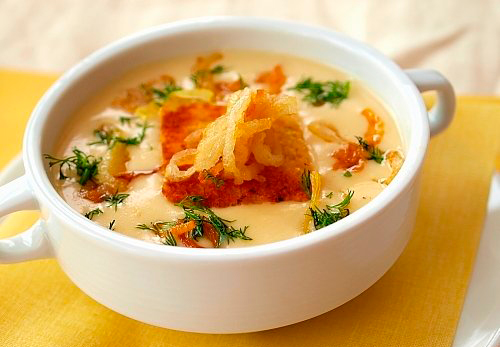 Сырный суп-пюре - лучшие рецепты. Как правильно и вкусно приготовить cырный суп-пюре.