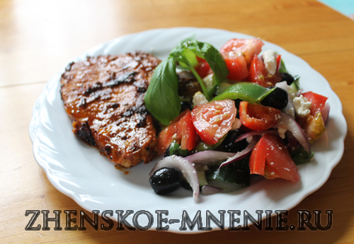 Греческий салат - рецепт с фото и пошаговым описанием