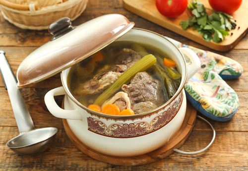 Суп на мясном бульоне - лучшие рецепты. Как правильно и вкусно приготовить суп на мясном бульоне.