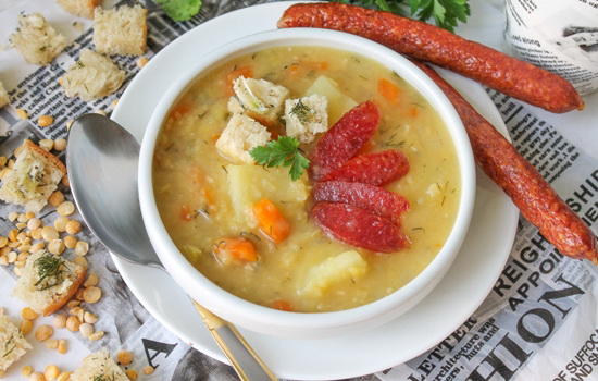 Гороховый суп в мультиварке (фото): технологии на страже обеда. Фото-рецепт пошаговый: гороховый суп в мультиварке. Смотрим!