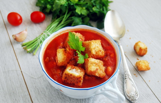 Суп с томатной пастой – привет, Италия! 8 рецептов вкусных супов с томатной пастой: с рисом, лапшой, овощами, фрикадельками