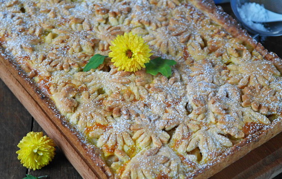 Беспроигрышный вариант десерта - песочный пирог с яблоками. Варианты теста и начинок для песочных пирогов с яблоками