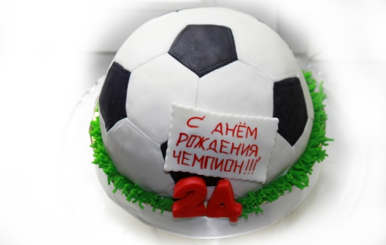 Торт «Футбольный мяч»: простые и сложные рецепты тематического десерта. Приготовление торта «Футбольный мяч» с мастикой и кремом