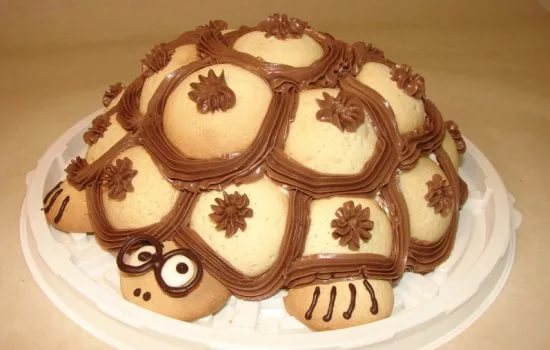 Торт «Черепаха» (пошаговый рецепт) – украшение детского праздника. Торт «Черепаха»: пошаговый рецепт приготовления красивого десерта