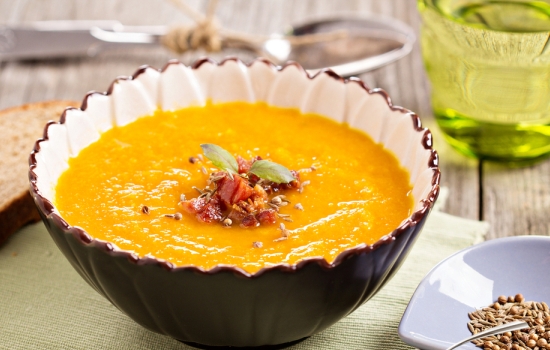Как приготовить вкусный тыквенный суп-пюре с имбирем? Рецепты супа с имбирем: со сливками, картофелем, кокосовым молоком